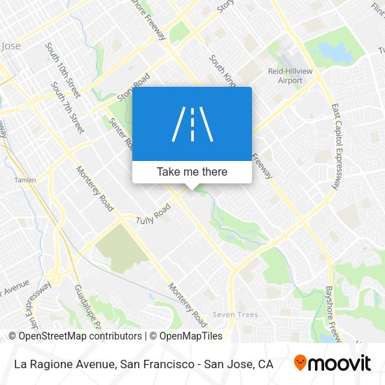 La Ragione Avenue map