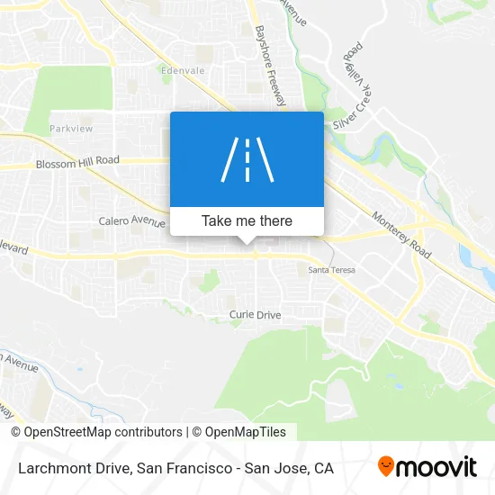 Larchmont Drive map