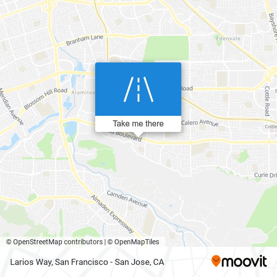 Mapa de Larios Way
