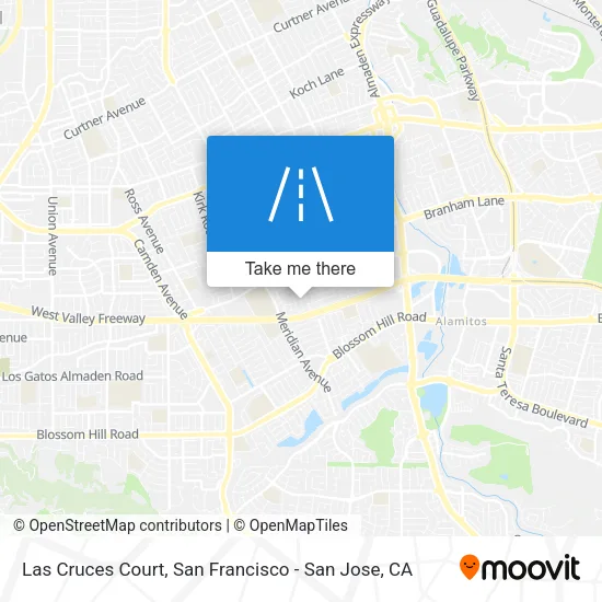 Las Cruces Court map
