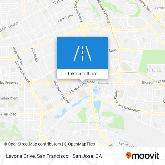 Lavona Drive map