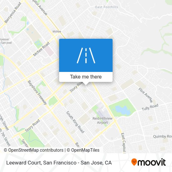 Mapa de Leeward Court