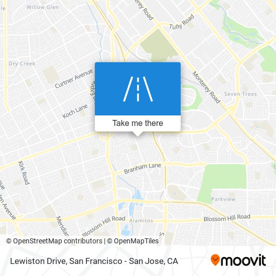 Lewiston Drive map