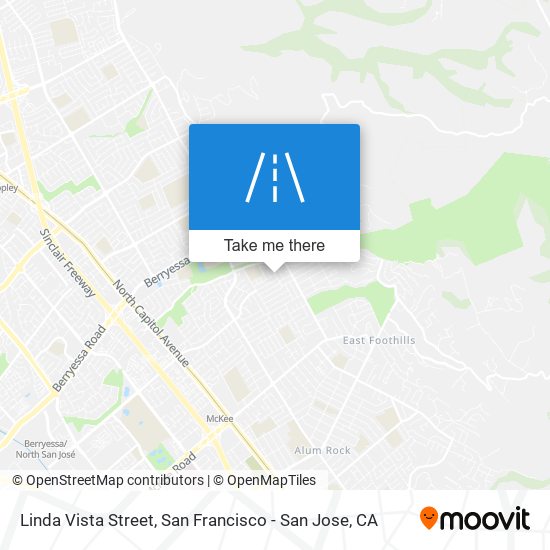 Mapa de Linda Vista Street