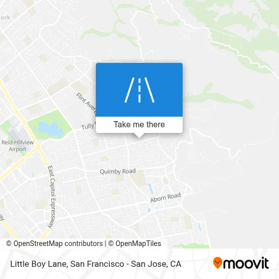 Little Boy Lane map