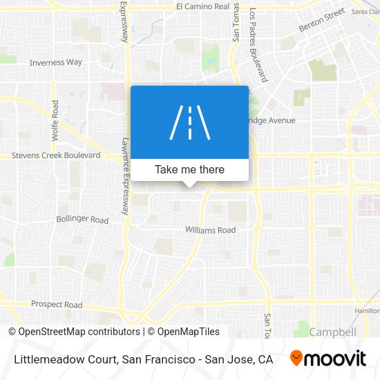 Mapa de Littlemeadow Court