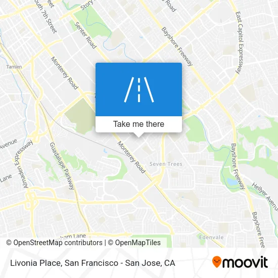 Livonia Place map