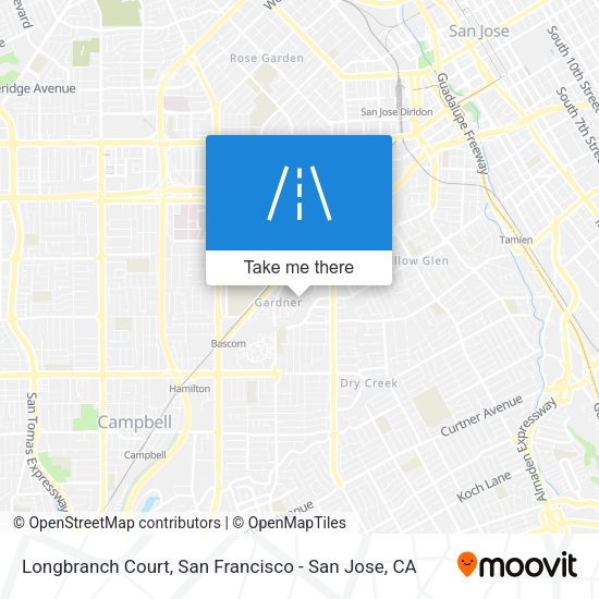 Mapa de Longbranch Court