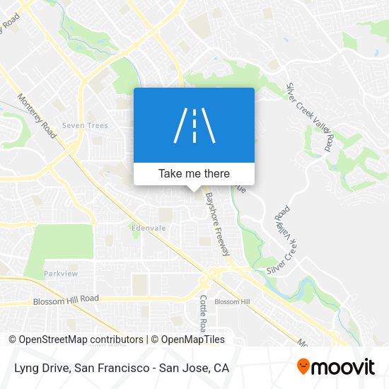 Mapa de Lyng Drive