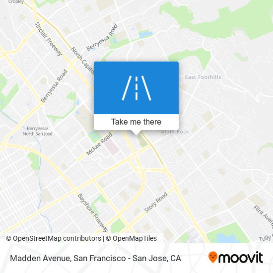 Mapa de Madden Avenue