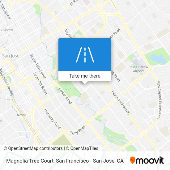 Magnolia Tree Court map