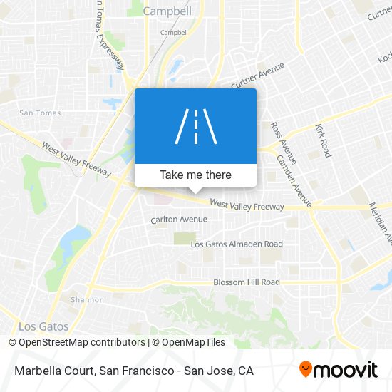 Marbella Court map