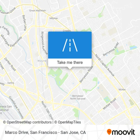Marco Drive map