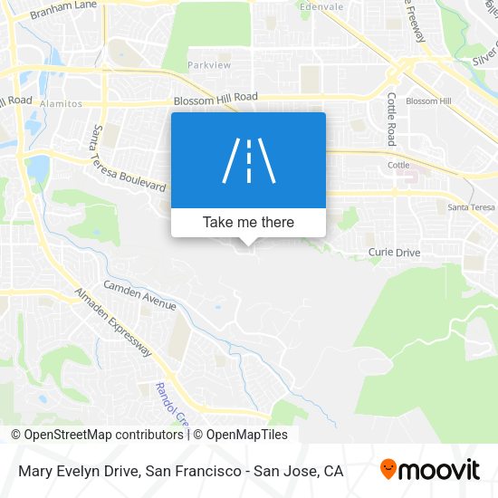 Mary Evelyn Drive map