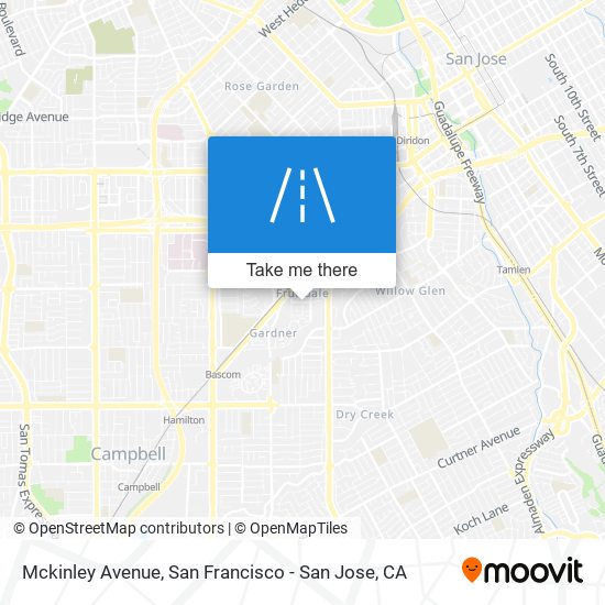 Mapa de Mckinley Avenue