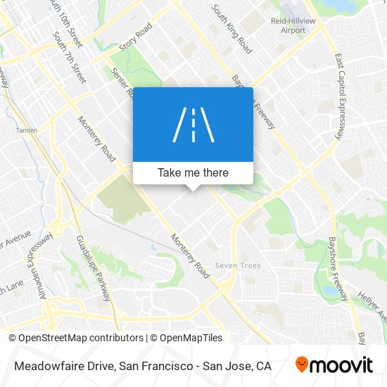 Meadowfaire Drive map