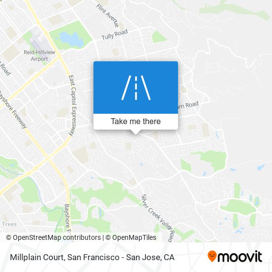 Millplain Court map