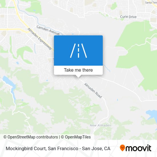 Mockingbird Court map