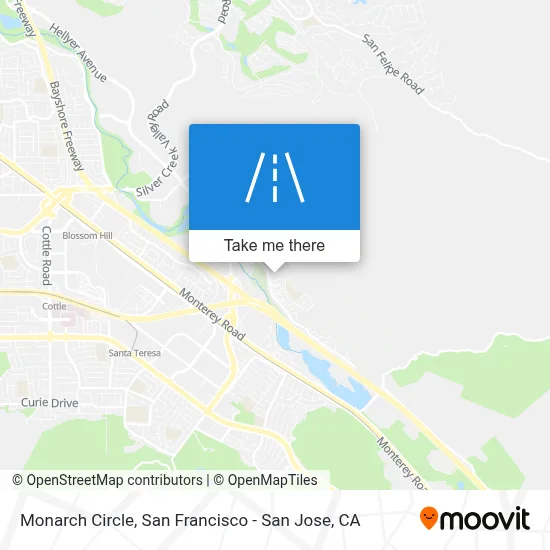 Monarch Circle map