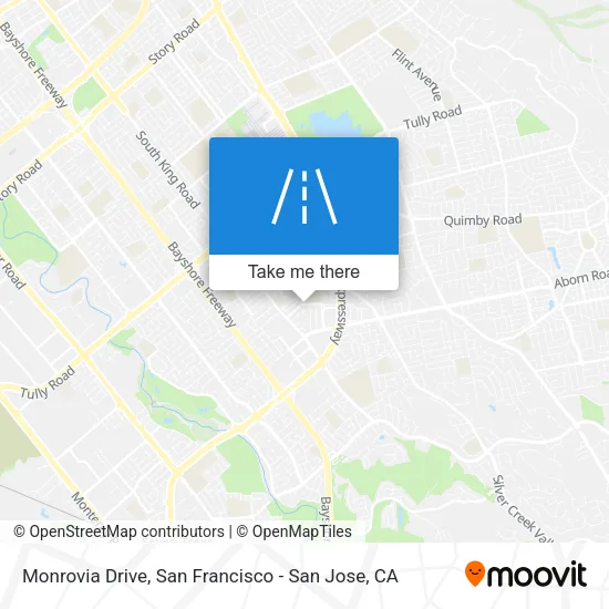 Mapa de Monrovia Drive