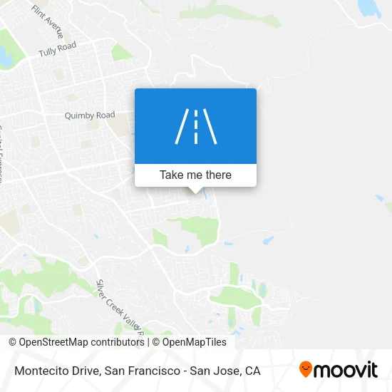 Mapa de Montecito Drive