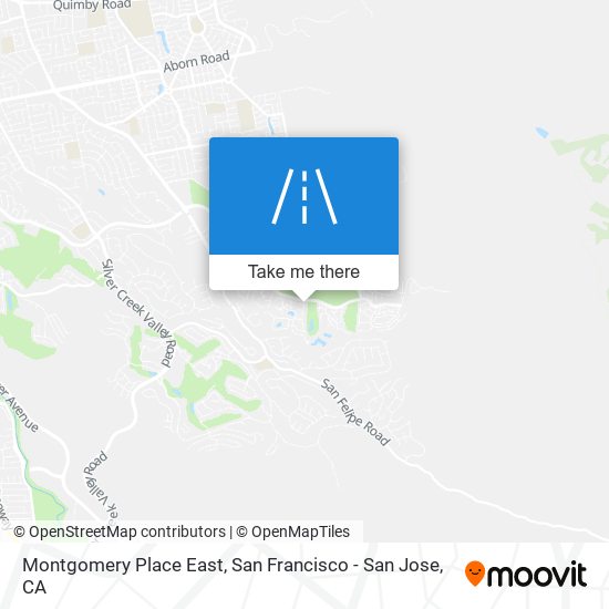 Montgomery Place East map