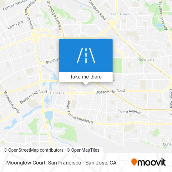 Mapa de Moonglow Court