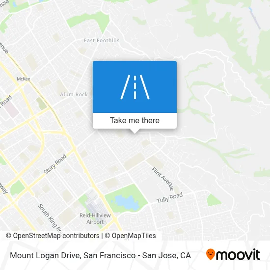 Mount Logan Drive map