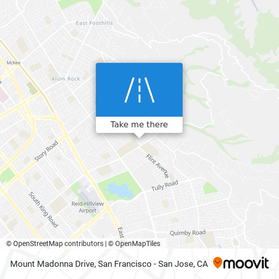 Mount Madonna Drive map