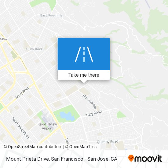 Mount Prieta Drive map