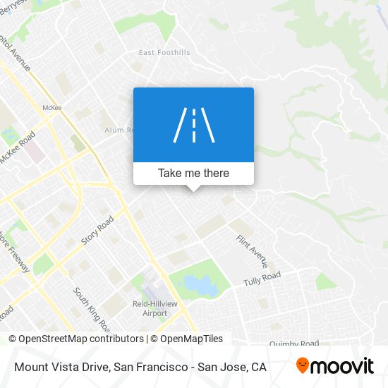 Mapa de Mount Vista Drive