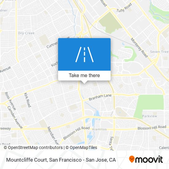 Mapa de Mountcliffe Court