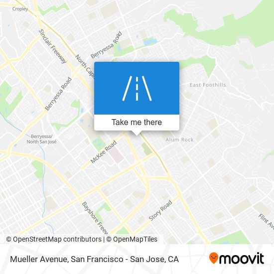 Mapa de Mueller Avenue