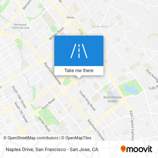 Mapa de Naples Drive
