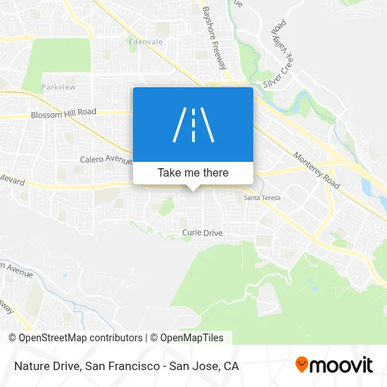 Nature Drive map