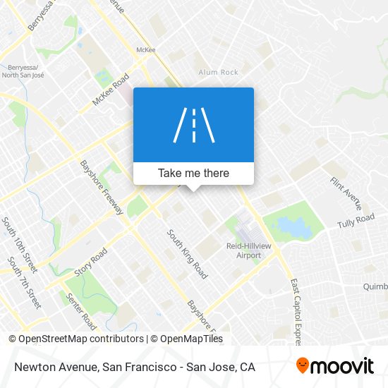 Mapa de Newton Avenue