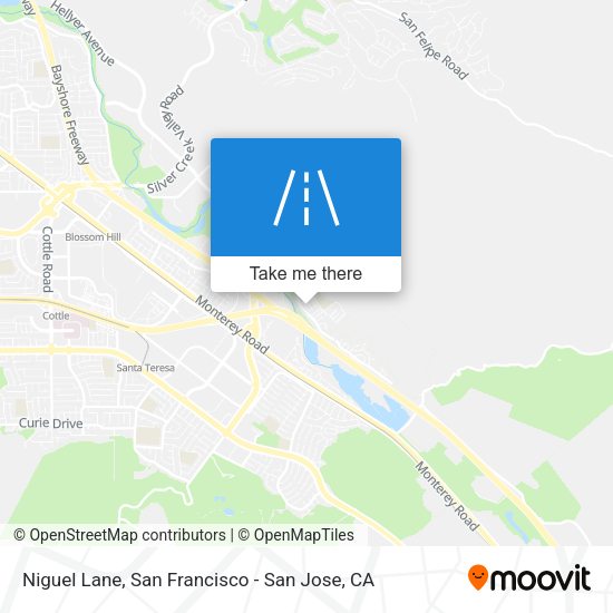 Mapa de Niguel Lane
