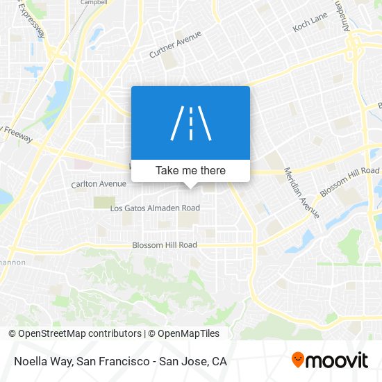 Noella Way map