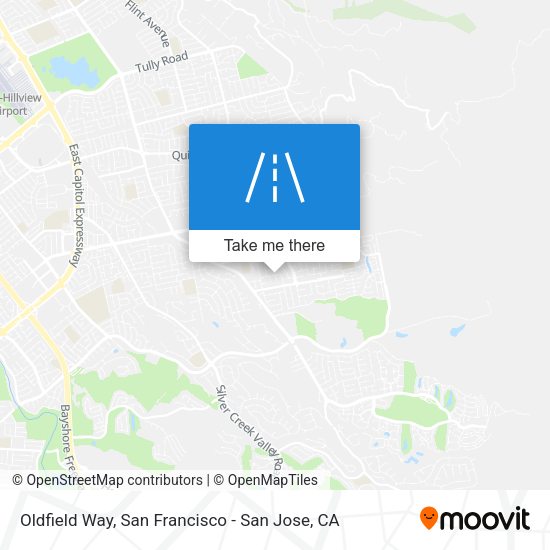 Mapa de Oldfield Way