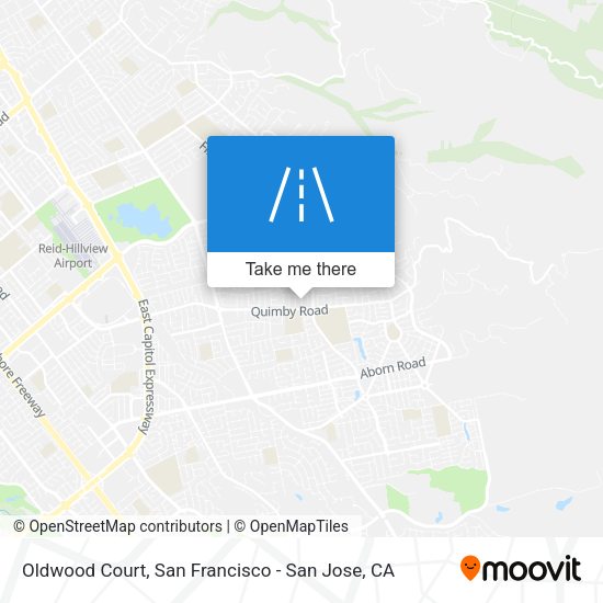 Oldwood Court map