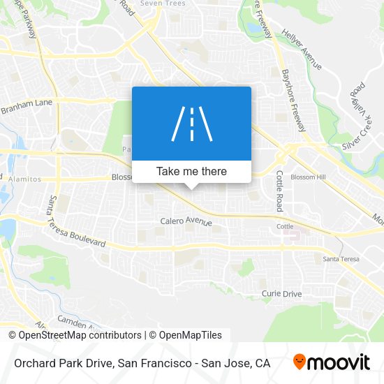 Orchard Park Drive map