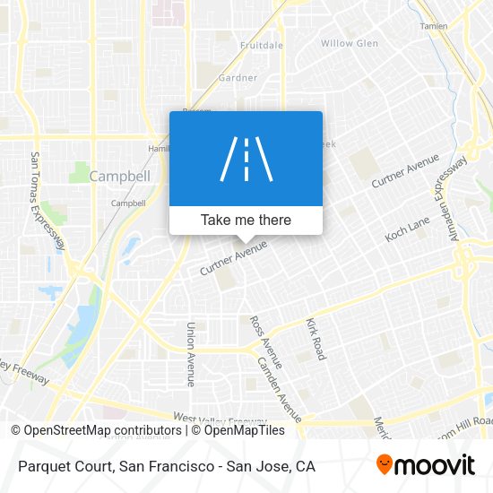 Mapa de Parquet Court
