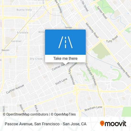 Mapa de Pascoe Avenue