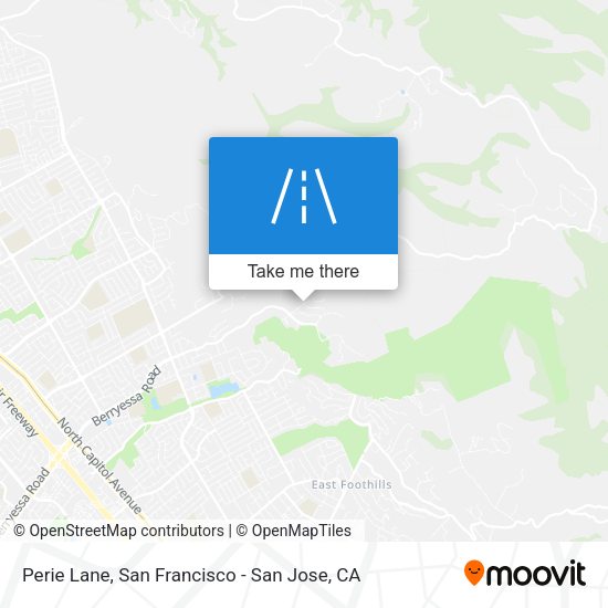 Mapa de Perie Lane