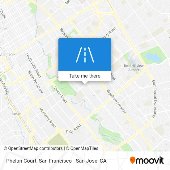 Phelan Court map