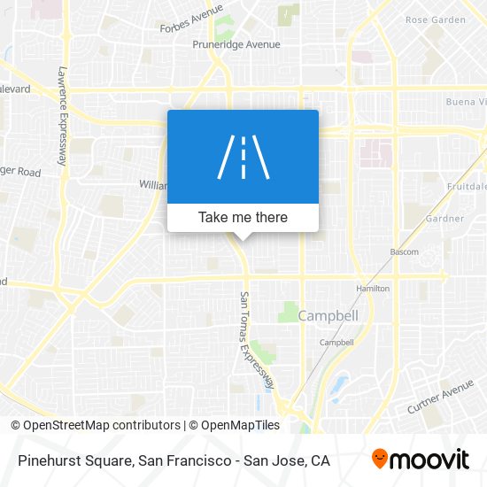 Mapa de Pinehurst Square