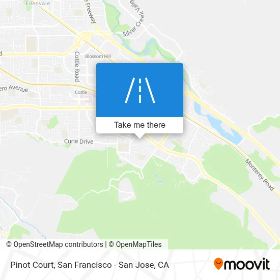 Pinot Court map