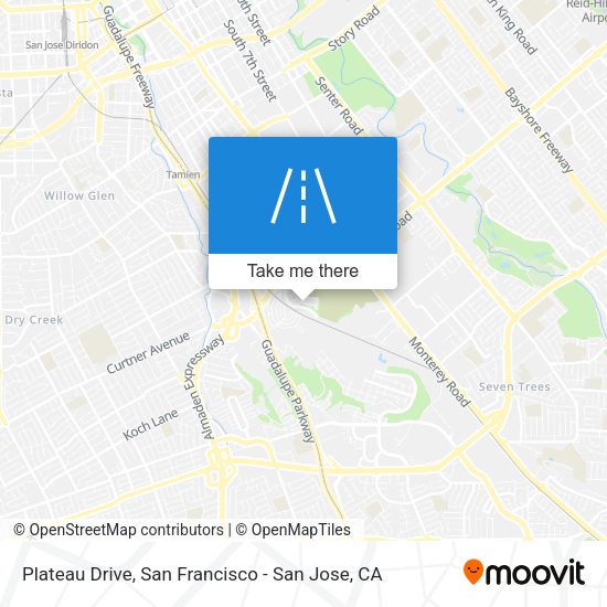 Mapa de Plateau Drive