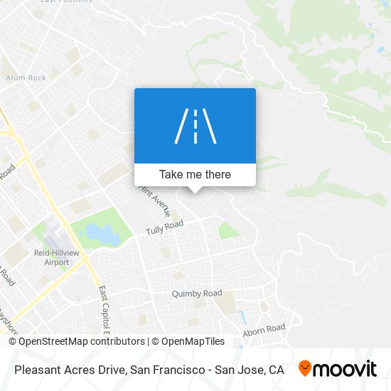 Pleasant Acres Drive map