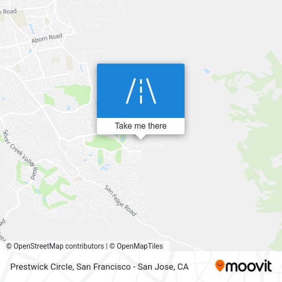 Mapa de Prestwick Circle